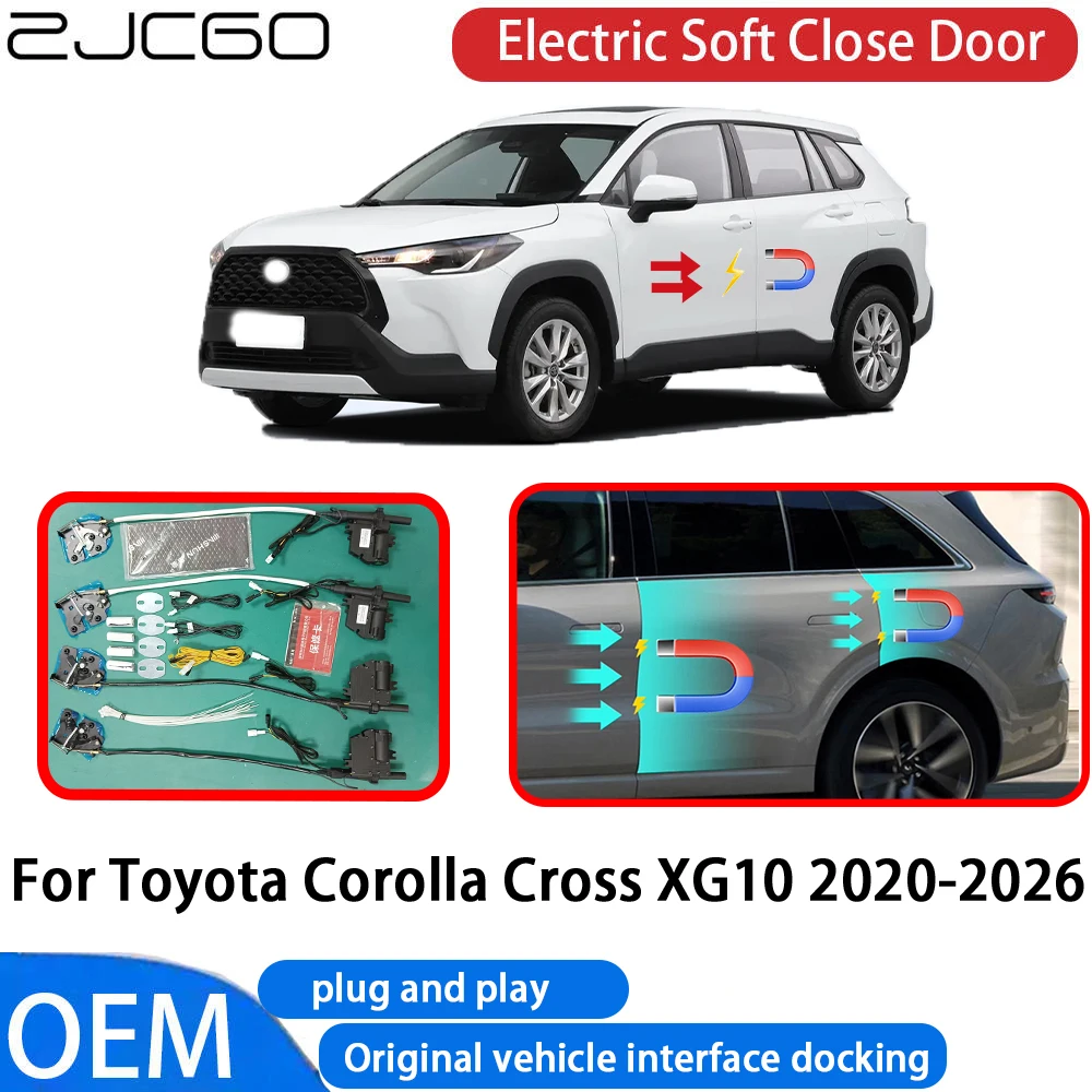 for Toyota Corolla Cross XG10 2020-2026 Car Automatic Electric Soft Close Door Closer System OEM Plug and Play Comfort Closing
for Toyota Corolla Cross XG10 2020-2026 Car Automatic Electric Soft Close Door Closer System OEM Plug and Play Comfort Closing