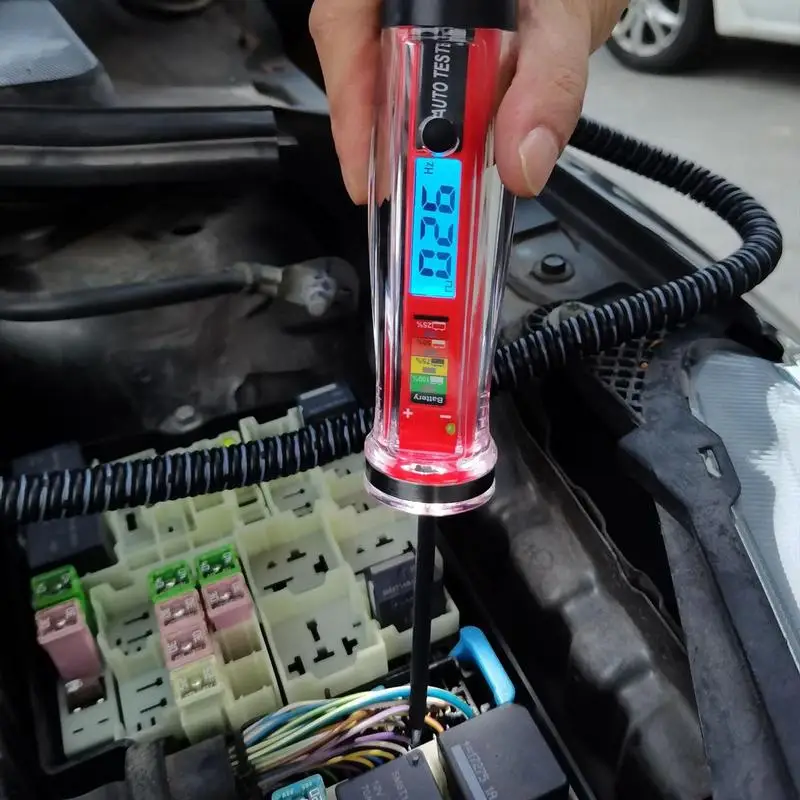 1-75V DC Test Pen Auto Bidirectional Voltage Tester Electric Test Pen Automotive Diagnostic Test Tools Light Voltage Tester
1-75V DC Test Pen Auto Bidirectional Voltage Tester Electric Test Pen Automotive Diagnostic Test Tools Light Voltage Tester