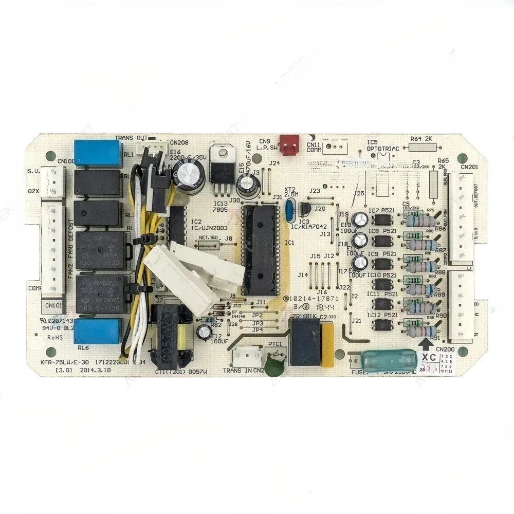 For Midea Air Conditioner Outdoor Unit Control Board KFR-75LW/E-30 Circuit PCB KFR-120W/S-511Q Conditioning Parts
For Midea Air Conditioner Outdoor Unit Control Board KFR-75LW/E-30 Circuit PCB KFR-120W/S-511Q Conditioning Parts