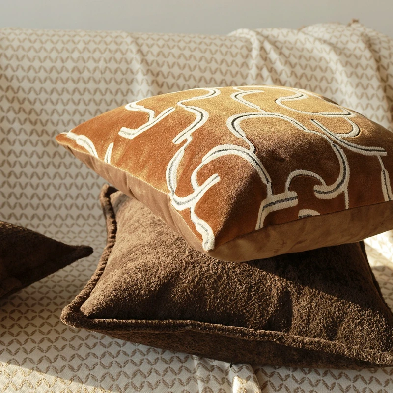 30X50/45X45CM Brown Throw Pillow Cover Simple Homestay Waist Cushion Cover Decor Home Decorative Pillowcase 2026 New
30X50/45X45CM Brown Throw Pillow Cover Simple Homestay Waist Cushion Cover Decor Home Decorative Pillowcase 2026 New