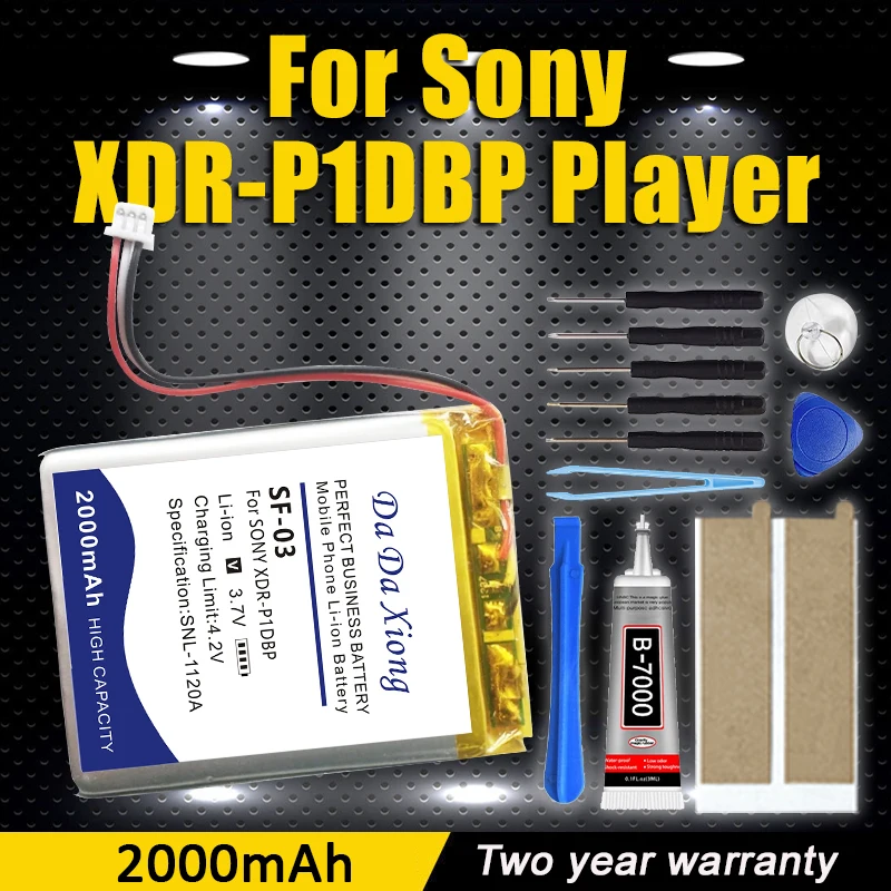 buy more will cheap Applicable to XDR-P1DBP radio battery SF-03 full capacity toy with protective plate 2000mAh
buy more will cheap Applicable to XDR-P1DBP radio battery SF-03 full capacity toy with protective plate 2000mAh