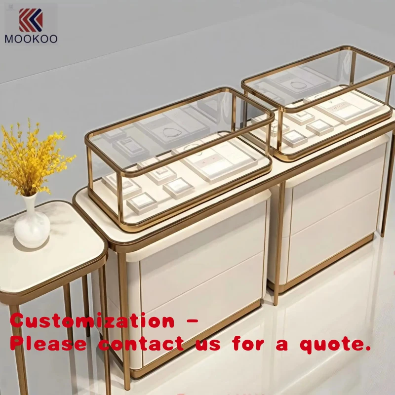 custom.Glam Minimalist Gold - Trimmed Jewelry Display Cabinet Suite Elegant Jewelry Merchandising
custom.Glam Minimalist Gold - Trimmed Jewelry Display Cabinet Suite Elegant Jewelry Merchandising