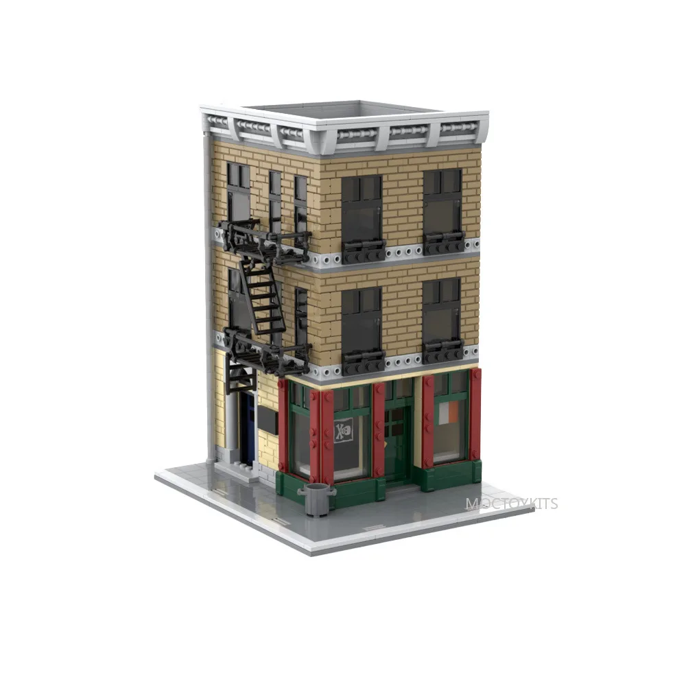 767 шт. MOC Super Heroe Peter's Apartment/Nelson & Murdock Офис/Ирландский паб Модульная модель Строительные блоки Укладка кирпича Креативный
767 шт. MOC Super Heroe Peter's Apartment/Nelson & Murdock Офис/Ирландский паб Модульная модель Строительные блоки Укладка кирпича Креативный