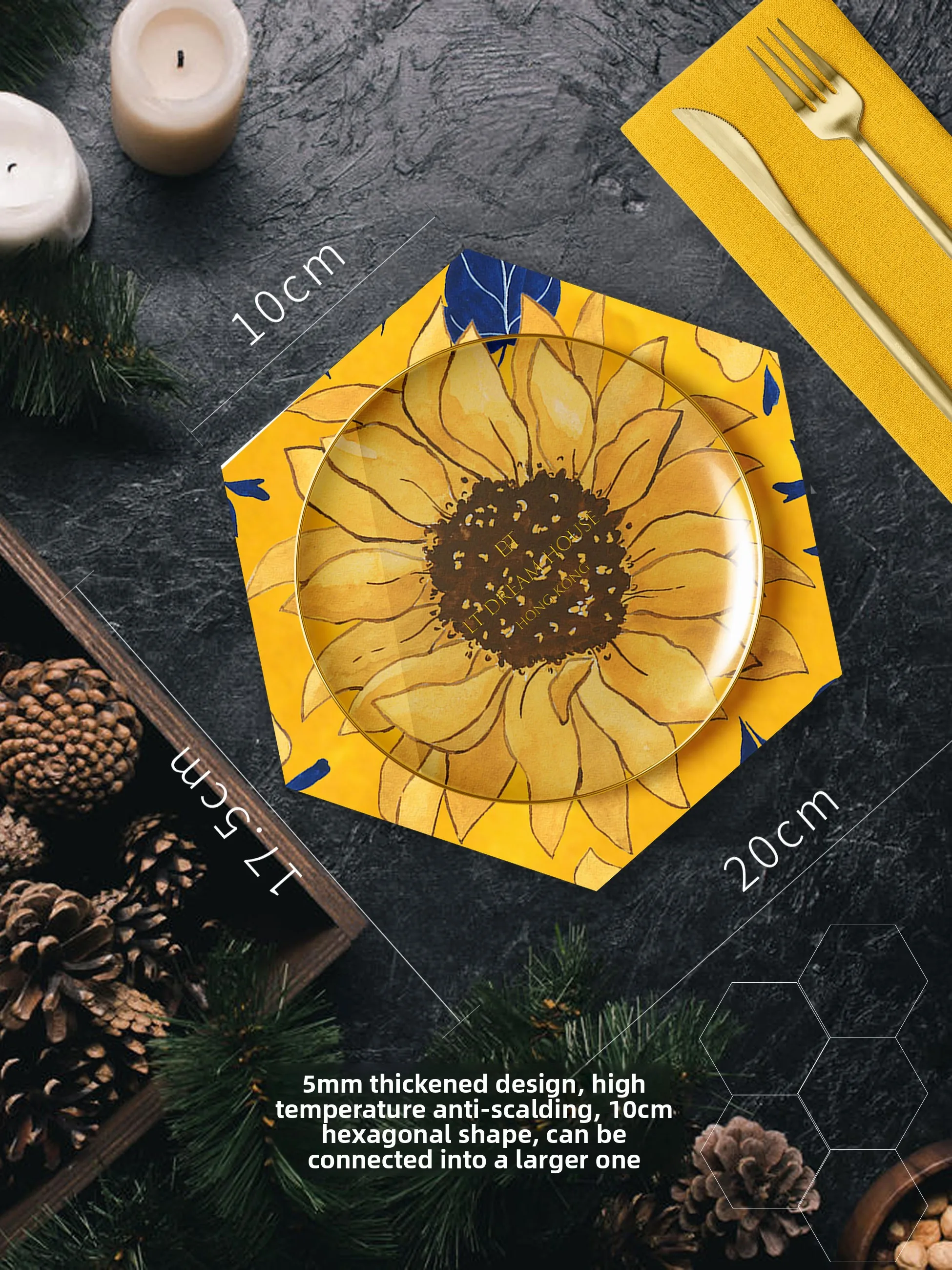 Thiened Pure Silicone Heat Resistant Pad High Temperature Proof Oil Proof Food Contact ade Printed Decorative Dining Mat
Thiened Pure Silicone Heat Resistant Pad High Temperature Proof Oil Proof Food Contact ade Printed Decorative Dining Mat