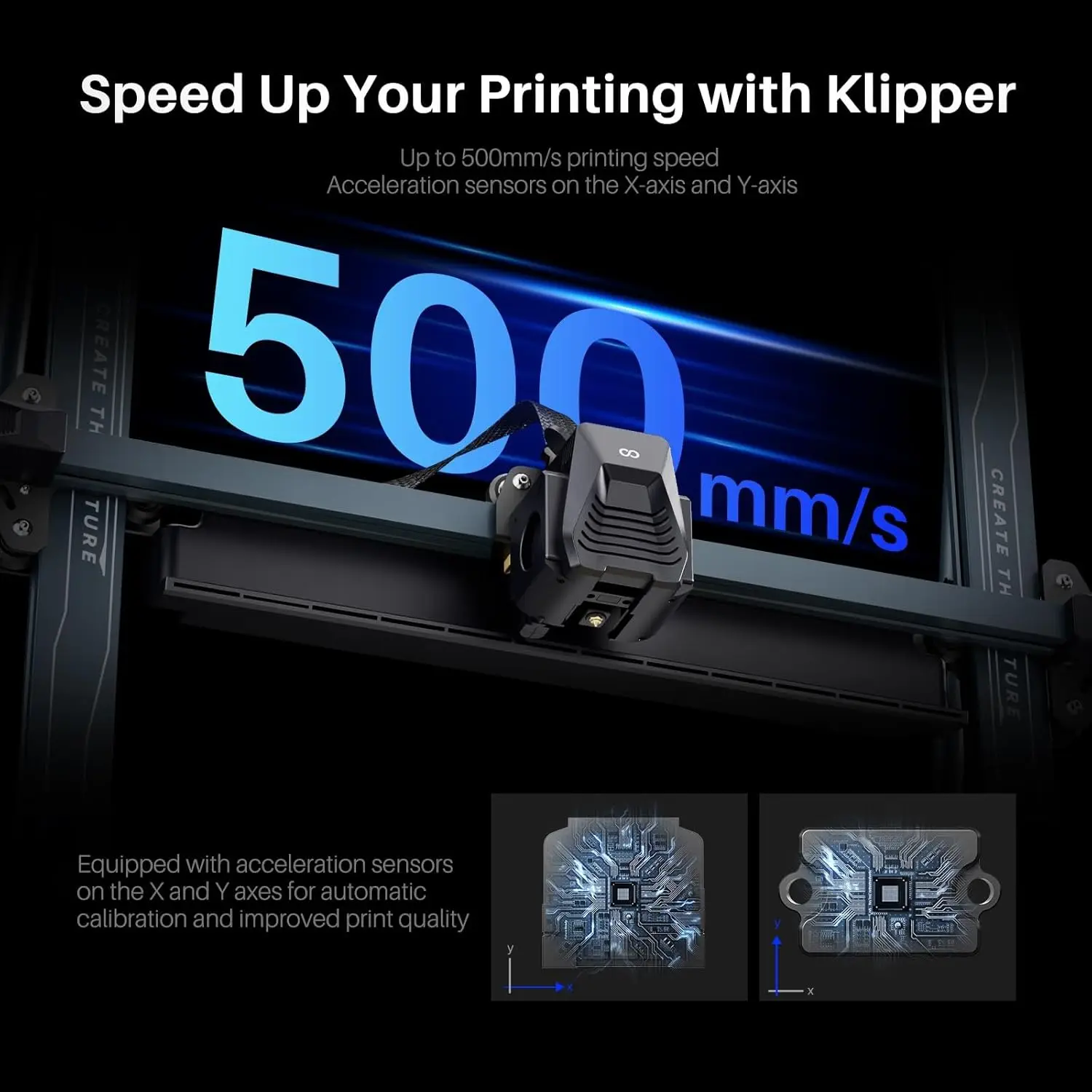 ELEGOO Neptune 4 Plus 3D Printer, 500mm/s High Speed FDM Printer with High-Temp Nozzle, Auto Leveling and Direct Drive Extruder
ELEGOO Neptune 4 Plus 3D Printer, 500mm/s High Speed FDM Printer with High-Temp Nozzle, Auto Leveling and Direct Drive Extruder