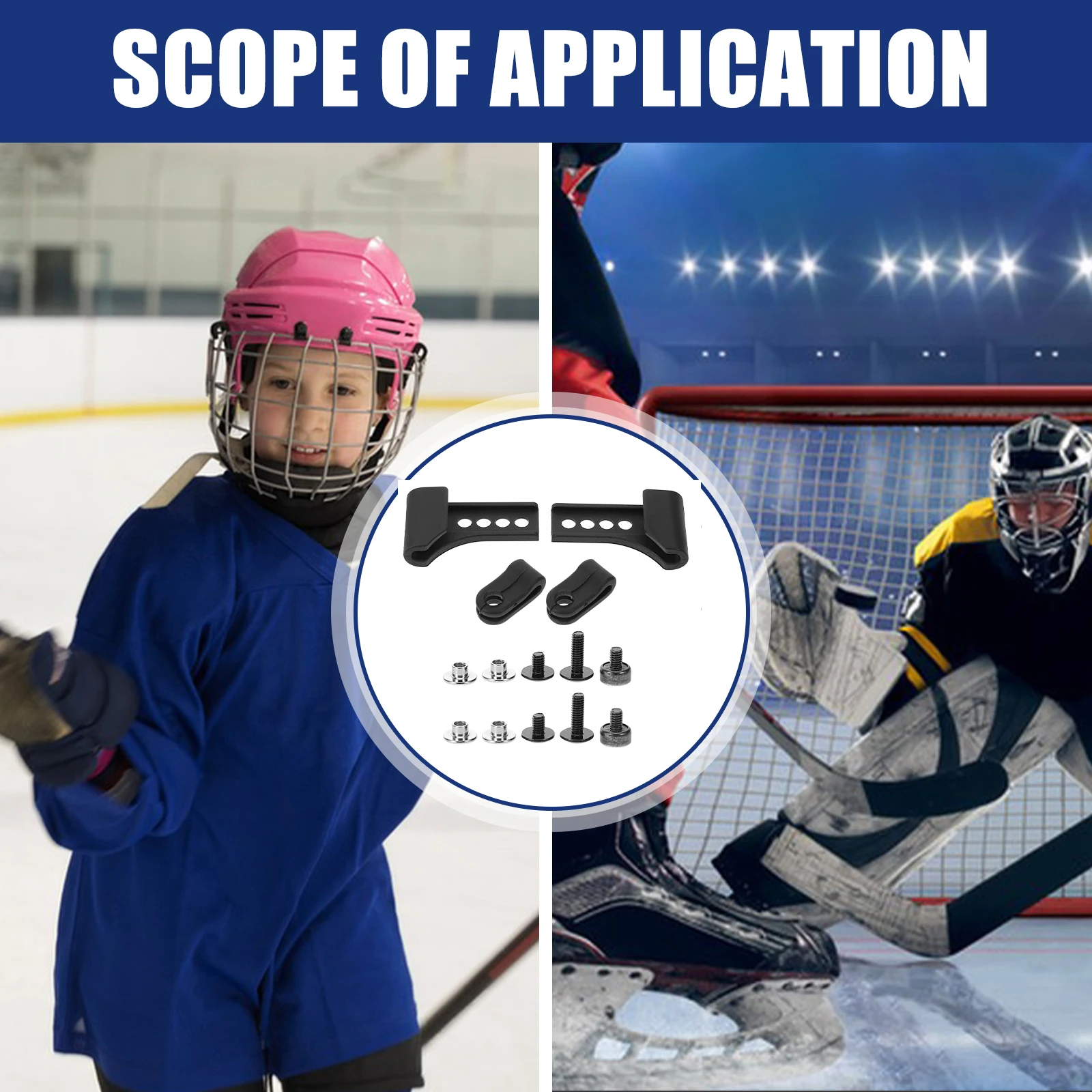 Sports Fasteners Durable Baseball Visor Clips Kit Sunglasses Holder Stainless Steel Visor Supplies HockeyHelmet Repair
Sports Fasteners Durable Baseball Visor Clips Kit Sunglasses Holder Stainless Steel Visor Supplies HockeyHelmet Repair