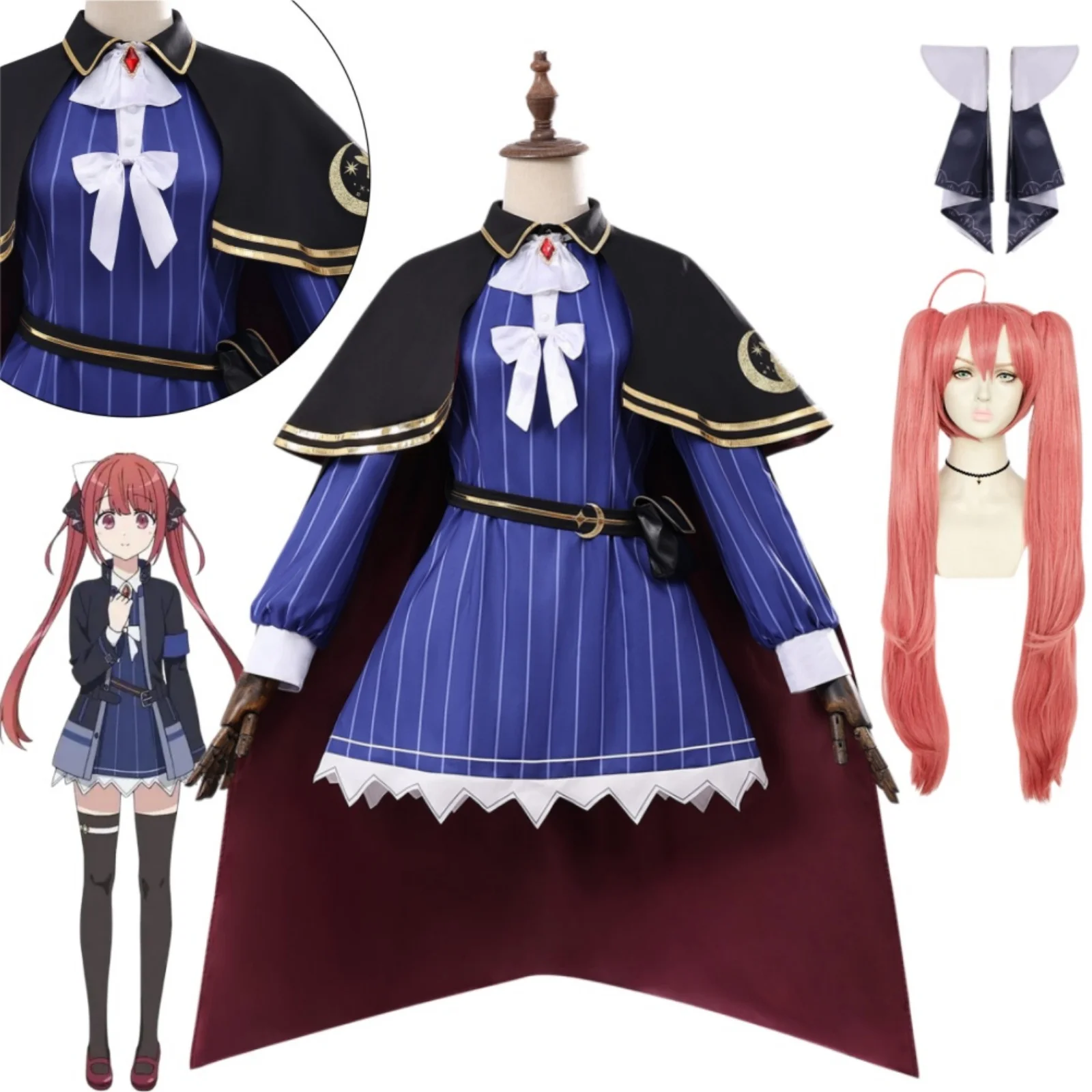 Sophia Claudel Cosplay Costume Jack of All Trades Party of None Anime Full Set Role Play Outfit for Women Halloween
Sophia Claudel Cosplay Costume Jack of All Trades Party of None Anime Full Set Role Play Outfit for Women Halloween