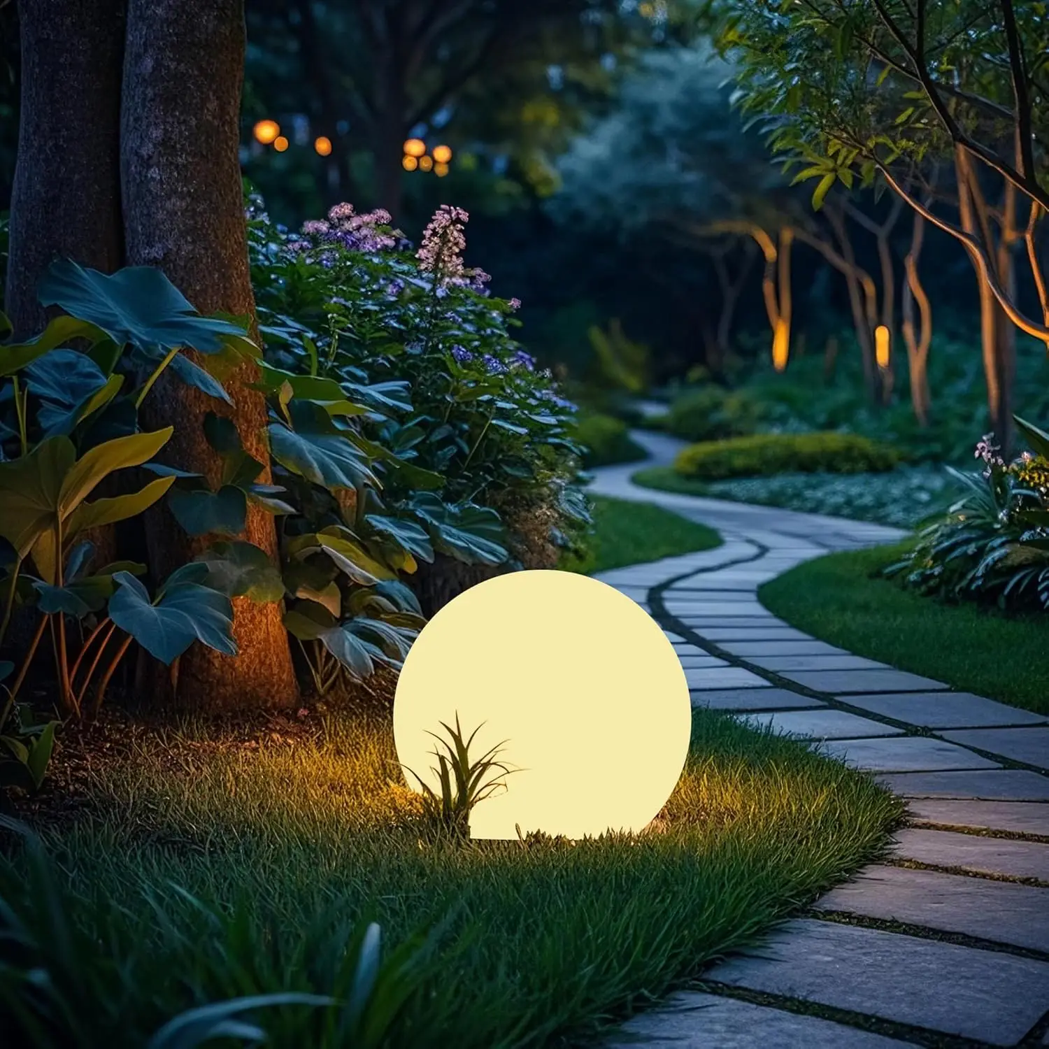 12-inch Solar LED Globe Light with Remote, 16 RGB Colors, Dimmable for Outdoor Patio Garden Yard Decor
12-inch Solar LED Globe Light with Remote, 16 RGB Colors, Dimmable for Outdoor Patio Garden Yard Decor