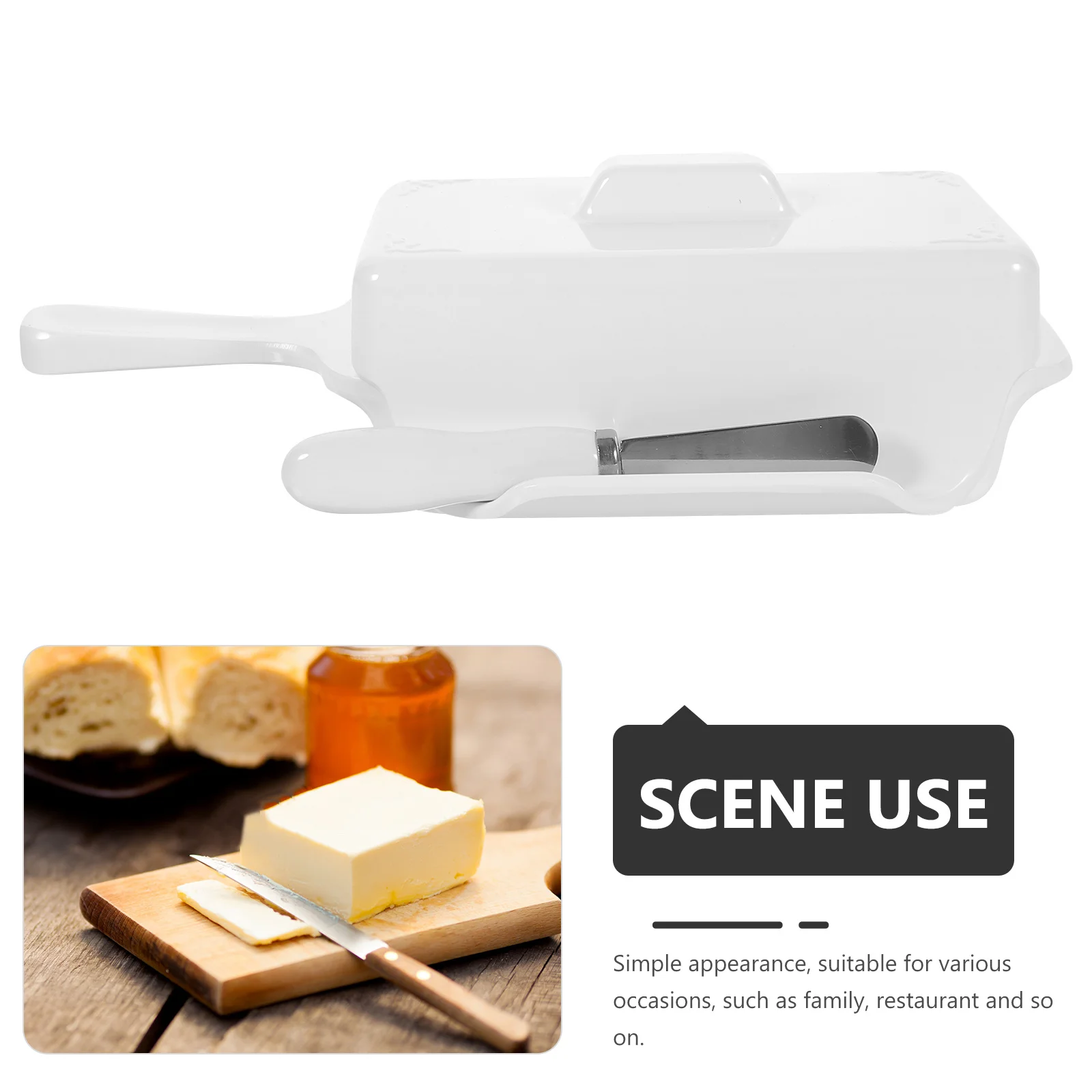 1Set Butter Crisper with Lid Cutter Butter Storage Box Refrigerator Container Food Preservation Box Home Tableware
1Set Butter Crisper with Lid Cutter Butter Storage Box Refrigerator Container Food Preservation Box Home Tableware