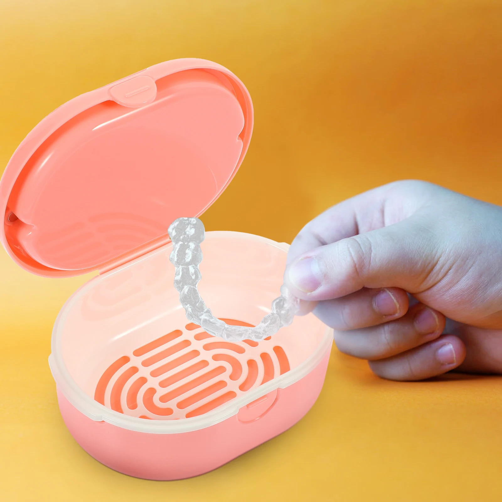 Denture Box thodontic Retainer Case Reusable Bath Container Travel Portable Holder Storage Small Size Lightweight PP ABS
Denture Box thodontic Retainer Case Reusable Bath Container Travel Portable Holder Storage Small Size Lightweight PP ABS