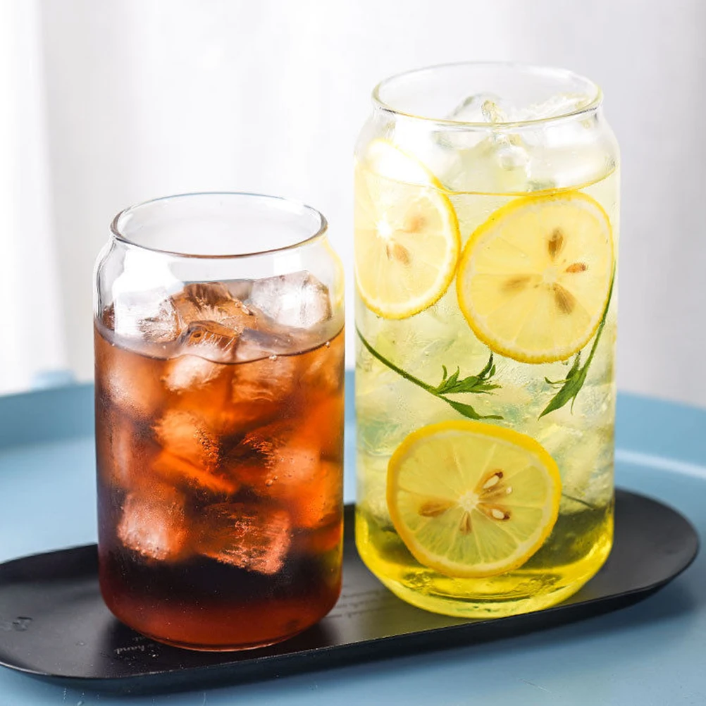 2 Sets Durable Glass Mugs With Lid And Straw Elegant Transparent Drinking Glasses For All Beverages
2 Sets Durable Glass Mugs With Lid And Straw Elegant Transparent Drinking Glasses For All Beverages