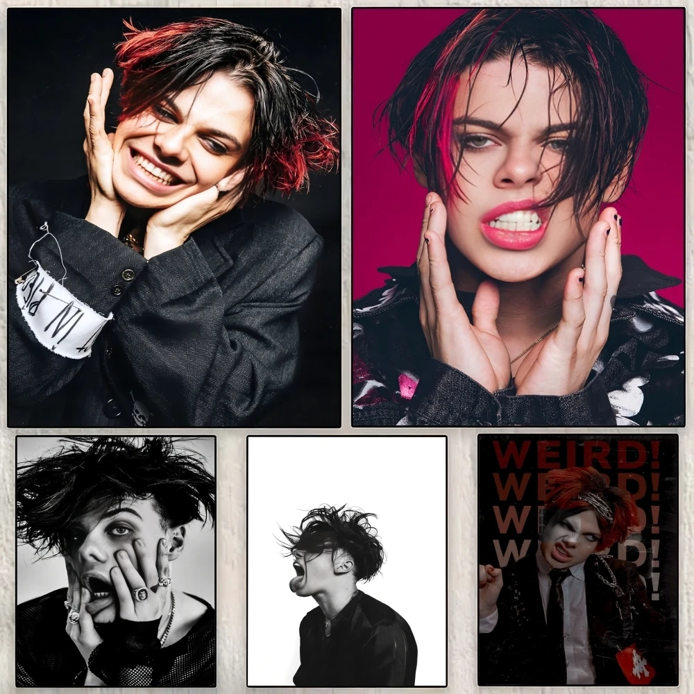 Singer Y-yungblud Music Poster Posters Wallart Sticker for Living Room Bar Painting Decoration Room Wall Decor 30x40cm
Singer Y-yungblud Music Poster Posters Wallart Sticker for Living Room Bar Painting Decoration Room Wall Decor 30x40cm
