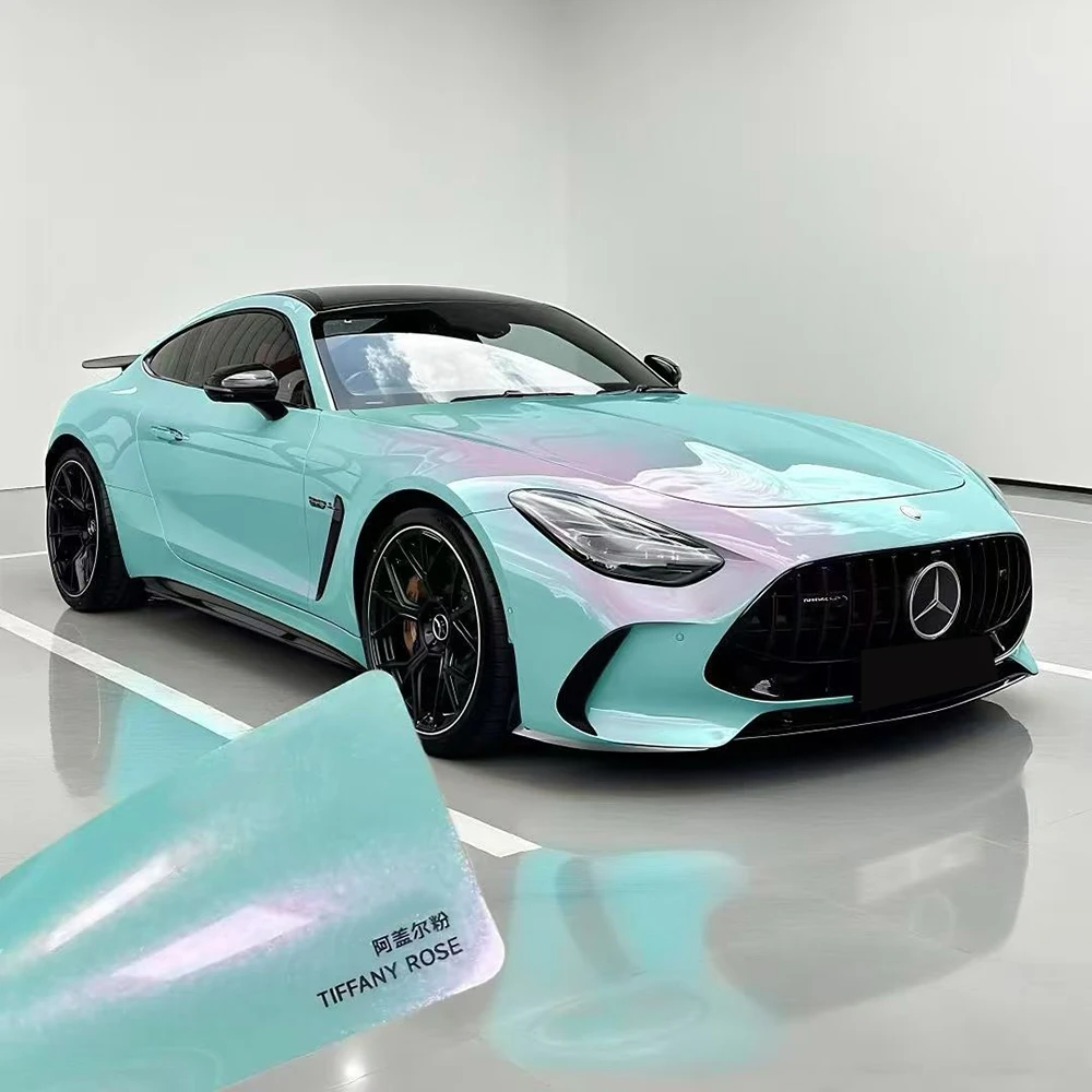 Wrapmaster 5M/10M/17M/23M PET Liner Chameleon Gloss Tiff Rose Car Film Auto Decorative Wraps
Wrapmaster 5M/10M/17M/23M PET Liner Chameleon Gloss Tiff Rose Car Film Auto Decorative Wraps