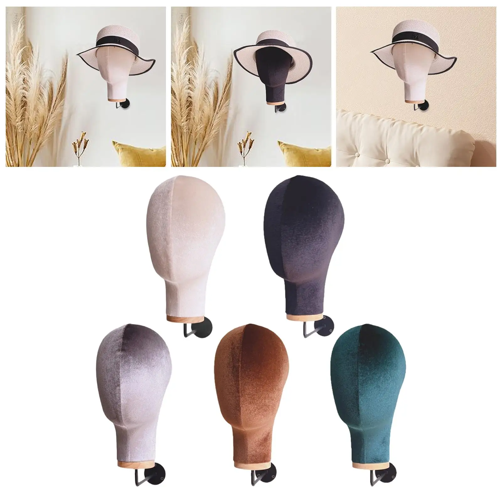 Wall Mounted Wig Stand Mannequin Head Lightweight Space Saving Hat Rack Wig Holder Manikin Head for Home Salon Shopping Mall
Wall Mounted Wig Stand Mannequin Head Lightweight Space Saving Hat Rack Wig Holder Manikin Head for Home Salon Shopping Mall