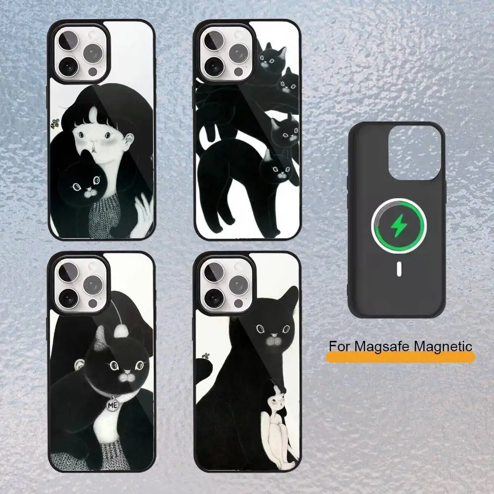cute cat by artist Park Sung-O Phone Case for iPhone 17,16,15,14,13,12,11 Plus,Pro Max Magnetic Wireless Charging Cover
cute cat by artist Park Sung-O Phone Case for iPhone 17,16,15,14,13,12,11 Plus,Pro Max Magnetic Wireless Charging Cover