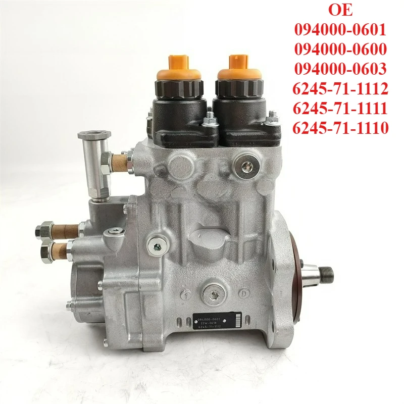Hot Selling 094000-0601 094000-0600 094000-0603 6245-71-1112 6245-71-1111 6245-71-1110 Fuel Pump, Suitable ForKomatsu
Hot Selling 094000-0601 094000-0600 094000-0603 6245-71-1112 6245-71-1111 6245-71-1110 Fuel Pump, Suitable ForKomatsu