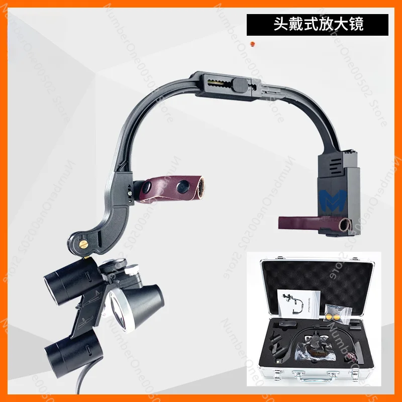 Applicable to Dental Binocular Magnifying Glass Head-Mounted Beauty Surgery Headband Searchlight Lighting 2.5X/3.5 Times
Applicable to Dental Binocular Magnifying Glass Head-Mounted Beauty Surgery Headband Searchlight Lighting 2.5X/3.5 Times