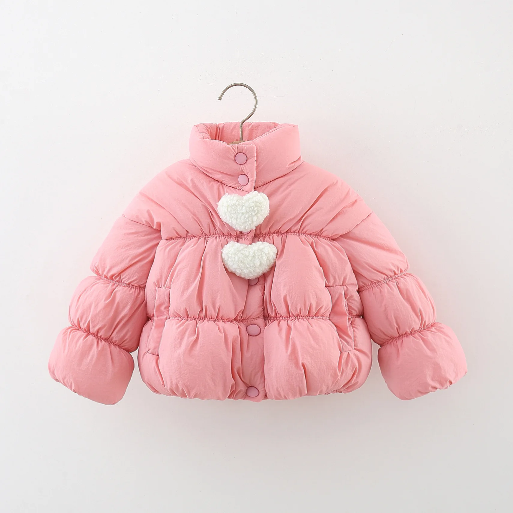 Baby Girl Jacket Winter Cotton Solid Color Heart-Shaped Long Sleeved Baby Outerwear Sweet And Warm Christmas Baby Girl Top
Baby Girl Jacket Winter Cotton Solid Color Heart-Shaped Long Sleeved Baby Outerwear Sweet And Warm Christmas Baby Girl Top