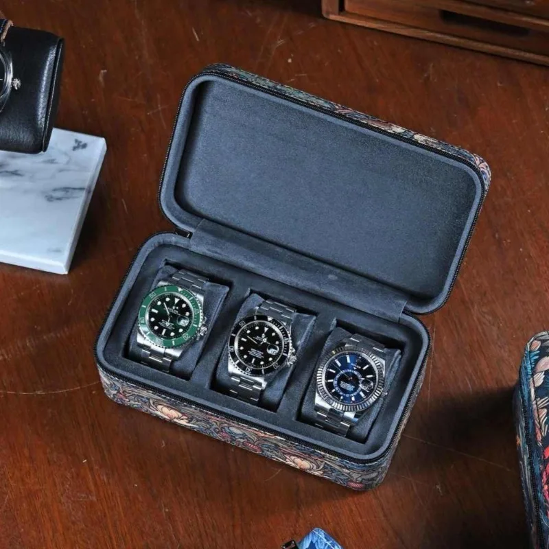 Vintage Watch Box Luxury Watches Storage Boxes Creative 3 Slot Watches Organizer Case Portable Men's Watch Packaging Boxes
Vintage Watch Box Luxury Watches Storage Boxes Creative 3 Slot Watches Organizer Case Portable Men's Watch Packaging Boxes