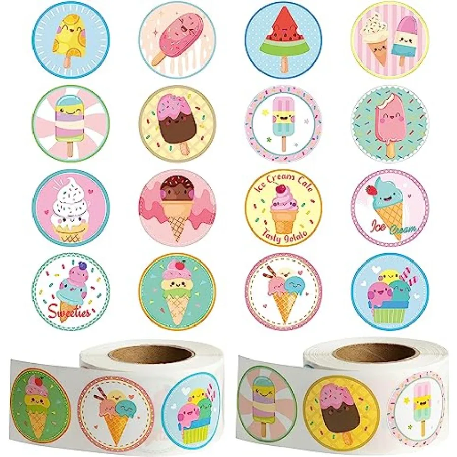 Sticker Rolls - 1000pcs Cartoon Smile Face Waterproof Vinyl Reusable Laptop Stickers Coloring Book Scrapbook Water Bottle Page
Sticker Rolls - 1000pcs Cartoon Smile Face Waterproof Vinyl Reusable Laptop Stickers Coloring Book Scrapbook Water Bottle Page