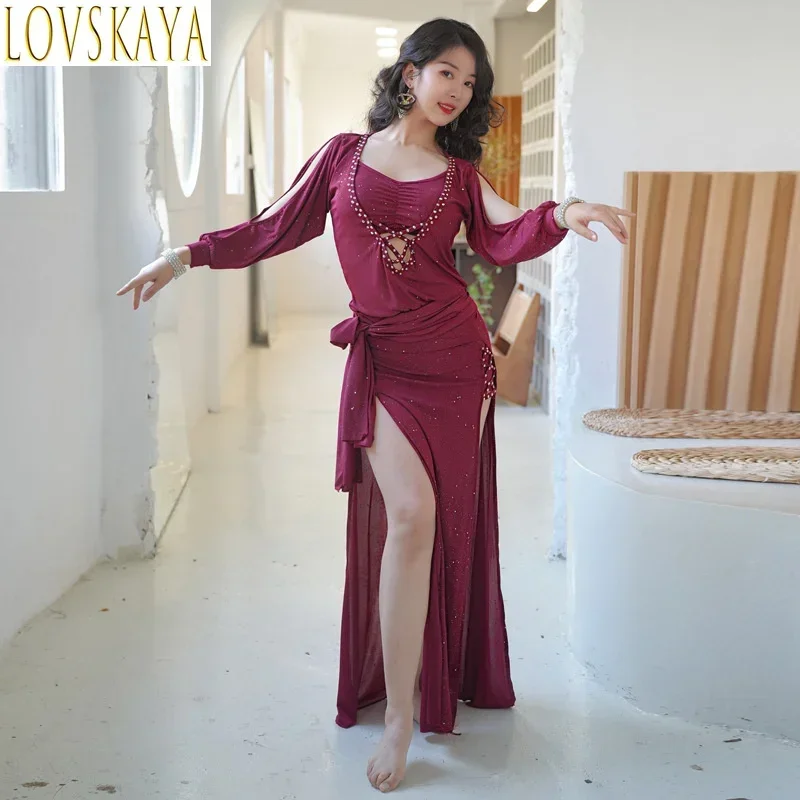 Bandage Eastern Dance Hip Hop Scarf Suri Indian Women Wedding Latin Clothes Split Gypsy Belly Dance Set Performance Jazz
Bandage Eastern Dance Hip Hop Scarf Suri Indian Women Wedding Latin Clothes Split Gypsy Belly Dance Set Performance Jazz