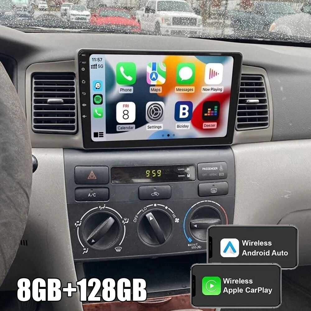 2 Din Car Radio Android 15 For Toyota Corolla E120 E130 2000-2009 GPS Navigation Stereo Multimedia Player Carplay Auto WIFI+4G
2 Din Car Radio Android 15 For Toyota Corolla E120 E130 2000-2009 GPS Navigation Stereo Multimedia Player Carplay Auto WIFI+4G