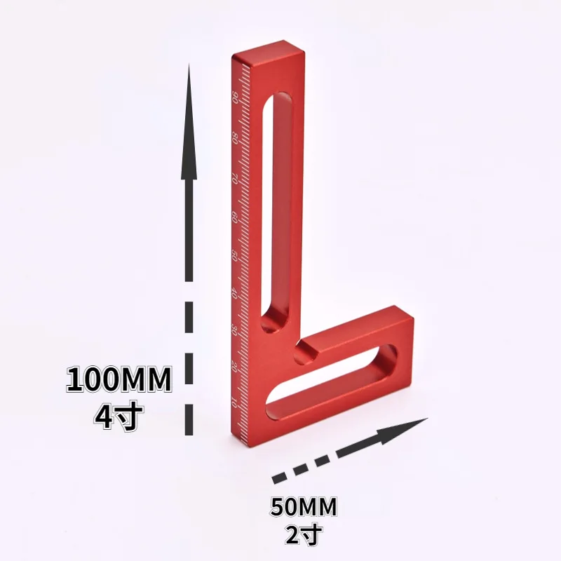 Aluminum alloy right-angle ruler, height ruler, 90 degrees, woodworking measuring tools, scribing ruler
Aluminum alloy right-angle ruler, height ruler, 90 degrees, woodworking measuring tools, scribing ruler