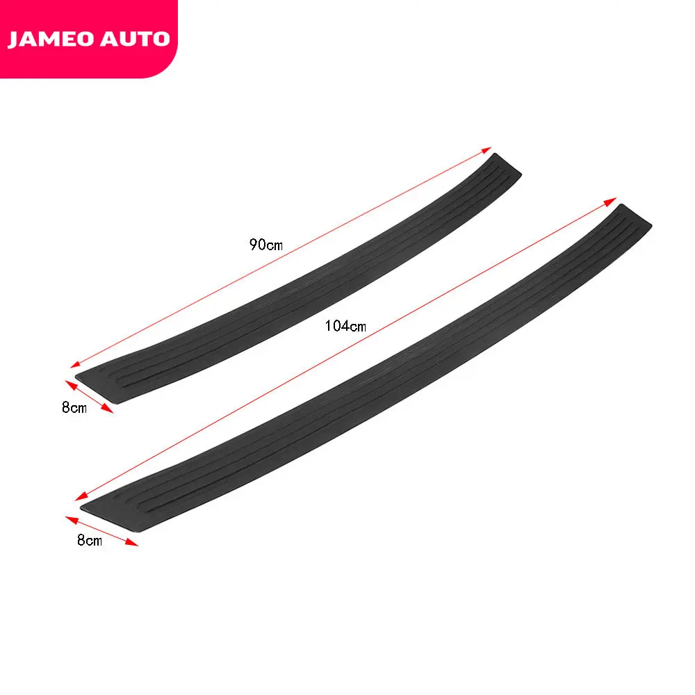 Car-Styling Black Rubber Rear Guard Bumper Protector Trim Cover for Honda Accord FIT CITY CIVIC Crosstour HR-V Vezel
Car-Styling Black Rubber Rear Guard Bumper Protector Trim Cover for Honda Accord FIT CITY CIVIC Crosstour HR-V Vezel