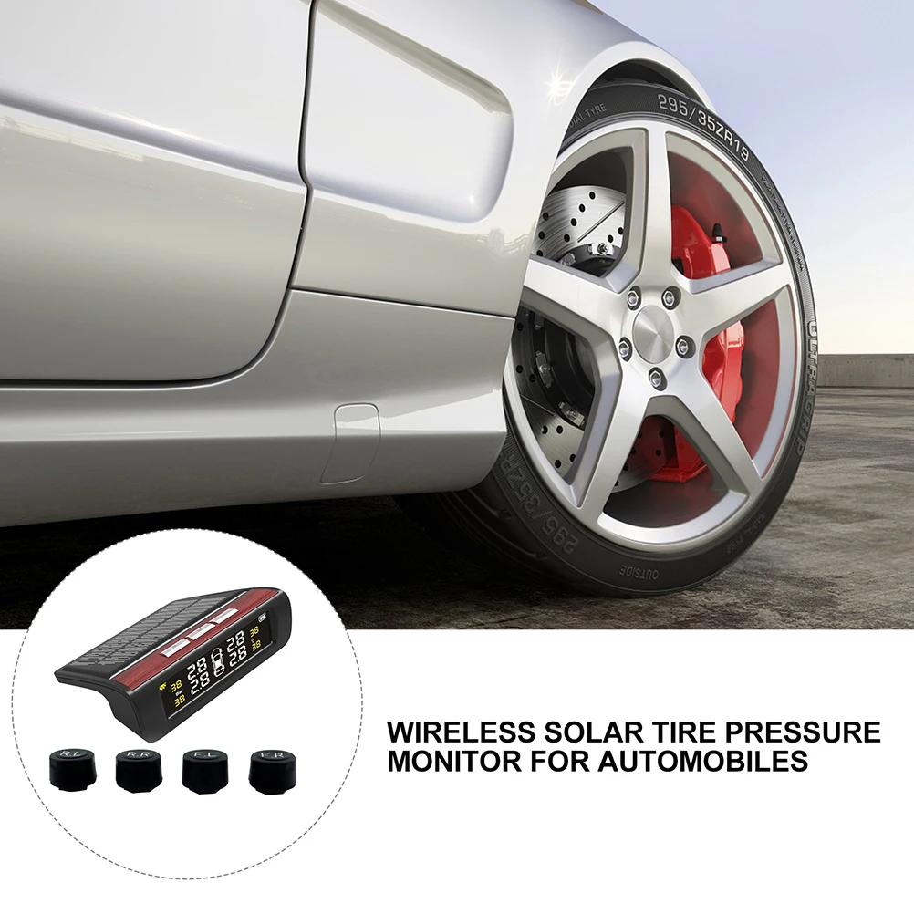 Tire Pressure System for Car 4 Wheels Auto Black Real Time Data Solar Powered For Car Display
Tire Pressure System for Car 4 Wheels Auto Black Real Time Data Solar Powered For Car Display