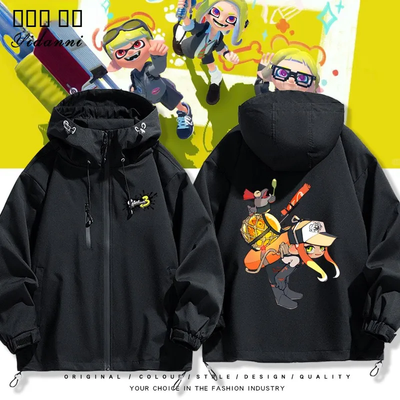 Утепленная флисовая куртка-пальто для осени и зимы, в стиле Splatoun Spray Fighter 3, для школы, мужская и женская повседневная верхняя одежда
Утепленная флисовая куртка-пальто для осени и зимы, в стиле Splatoun Spray Fighter 3, для школы, мужская и женская повседневная верхняя одежда