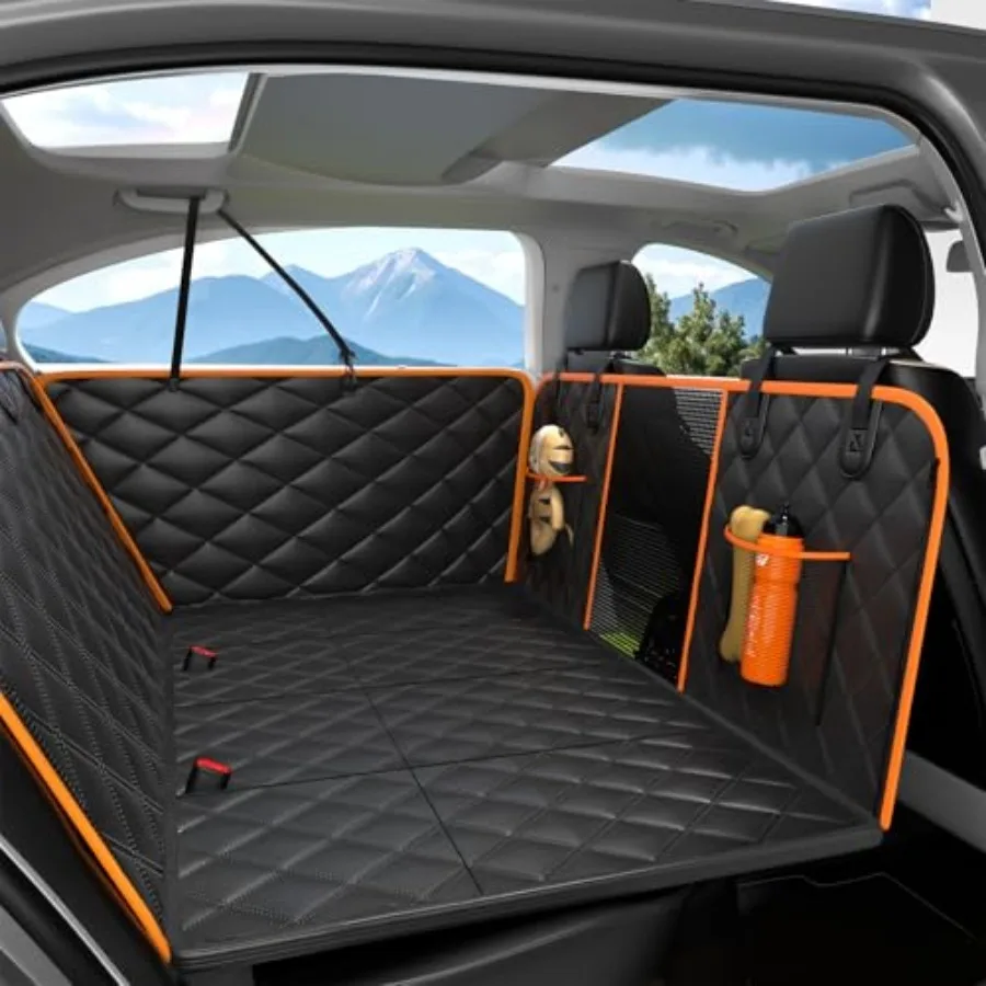 Dog Car Seat Cover for Back Seat Hard Bottom Back Seat Extender for Dogs - Supports 400lbs New Waterproof Scratch Resistant Ant
Dog Car Seat Cover for Back Seat Hard Bottom Back Seat Extender for Dogs - Supports 400lbs New Waterproof Scratch Resistant Ant