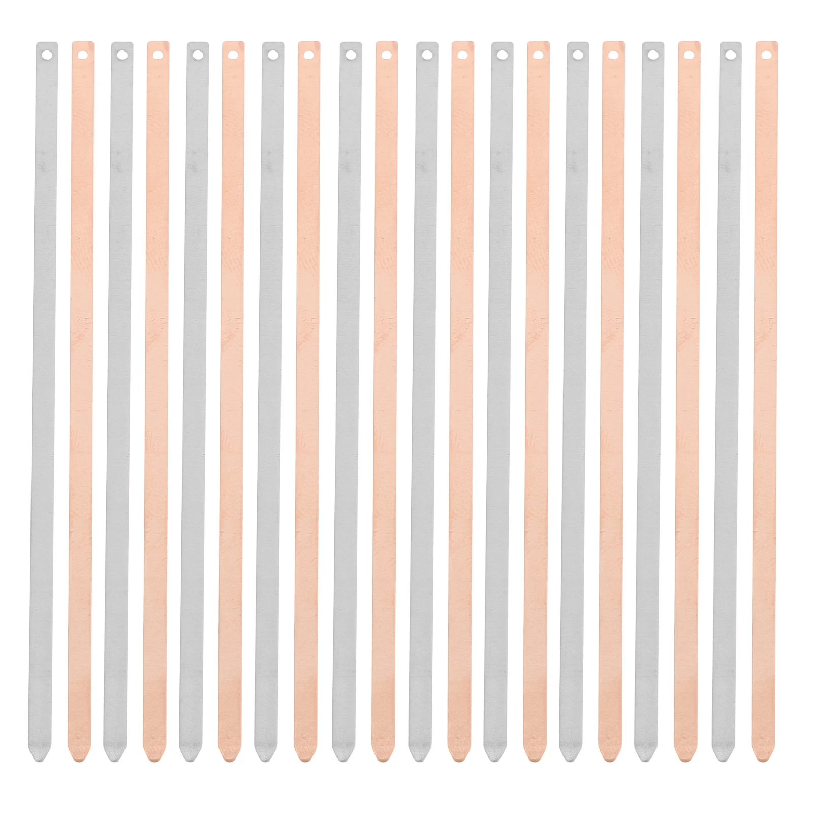 20pcs Science Education Toys Equipment Pure Copper Zinc Strips DIY Experiment Fruit Project Educational
20pcs Science Education Toys Equipment Pure Copper Zinc Strips DIY Experiment Fruit Project Educational