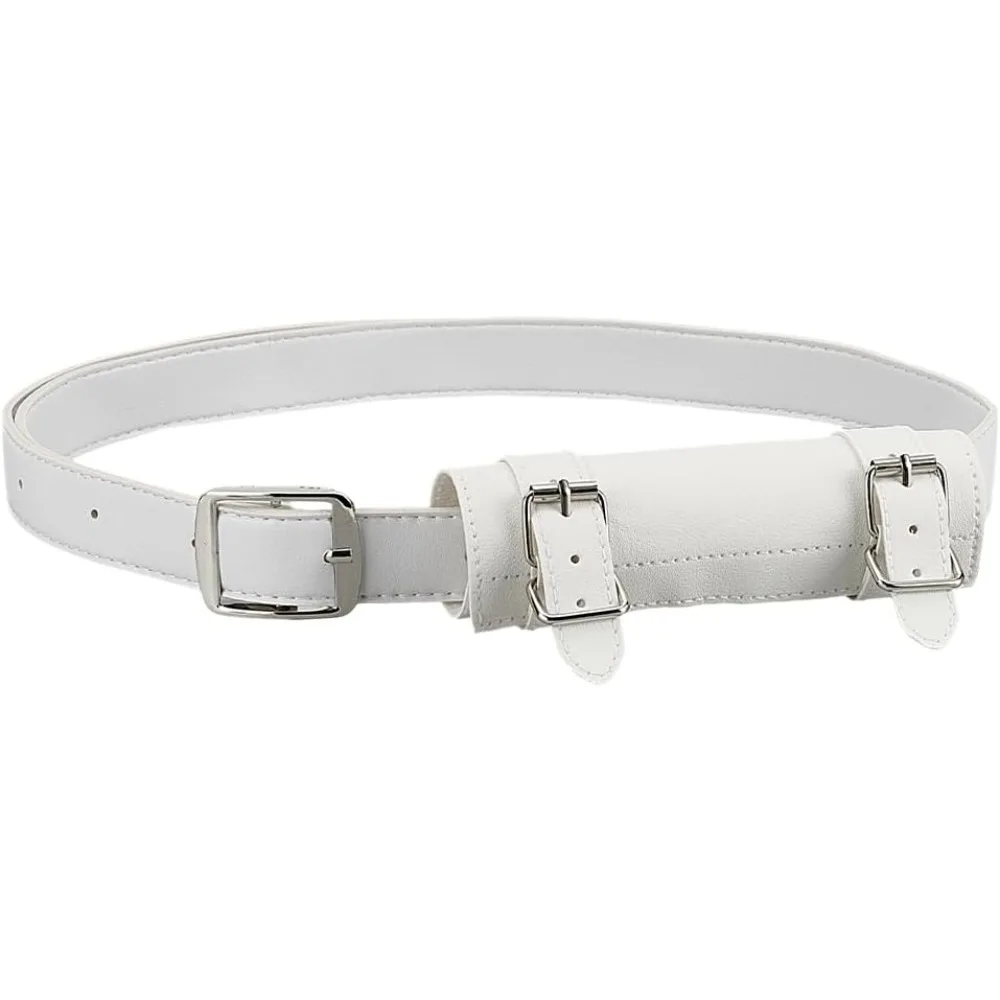 PU Leather Belt Holder for Medieval Renaissance Cosplay Props Floral White 151x151x3mm
PU Leather Belt Holder for Medieval Renaissance Cosplay Props Floral White 151x151x3mm