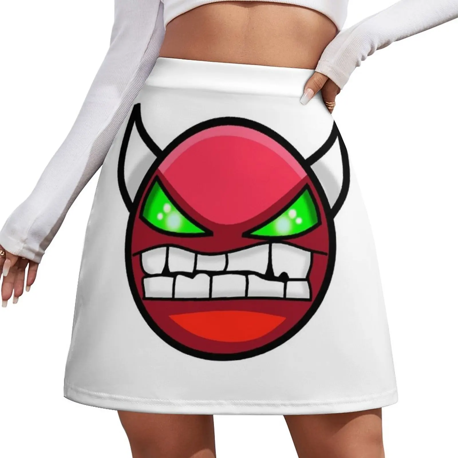 Geometry dash hard demon Mini Skirt luxury women's skirt chic and elegant woman skirt rave outfits for women Mini
Geometry dash hard demon Mini Skirt luxury women's skirt chic and elegant woman skirt rave outfits for women Mini