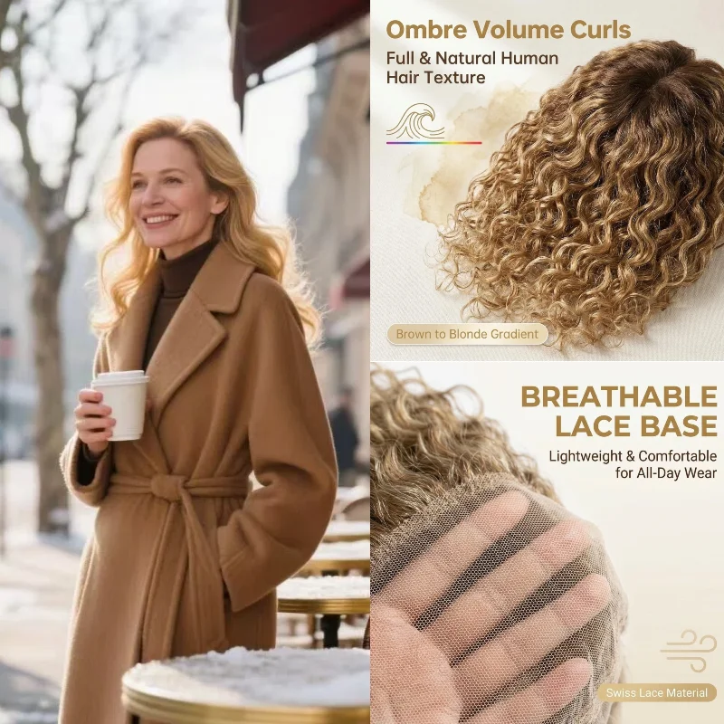 100% Human Hair Topper Full Swiss Lace Hand-Tied Wig | Comfort Wear Clip-in Hairpiece | Loose Wave Wholesale Price
100% Human Hair Topper Full Swiss Lace Hand-Tied Wig | Comfort Wear Clip-in Hairpiece | Loose Wave Wholesale Price