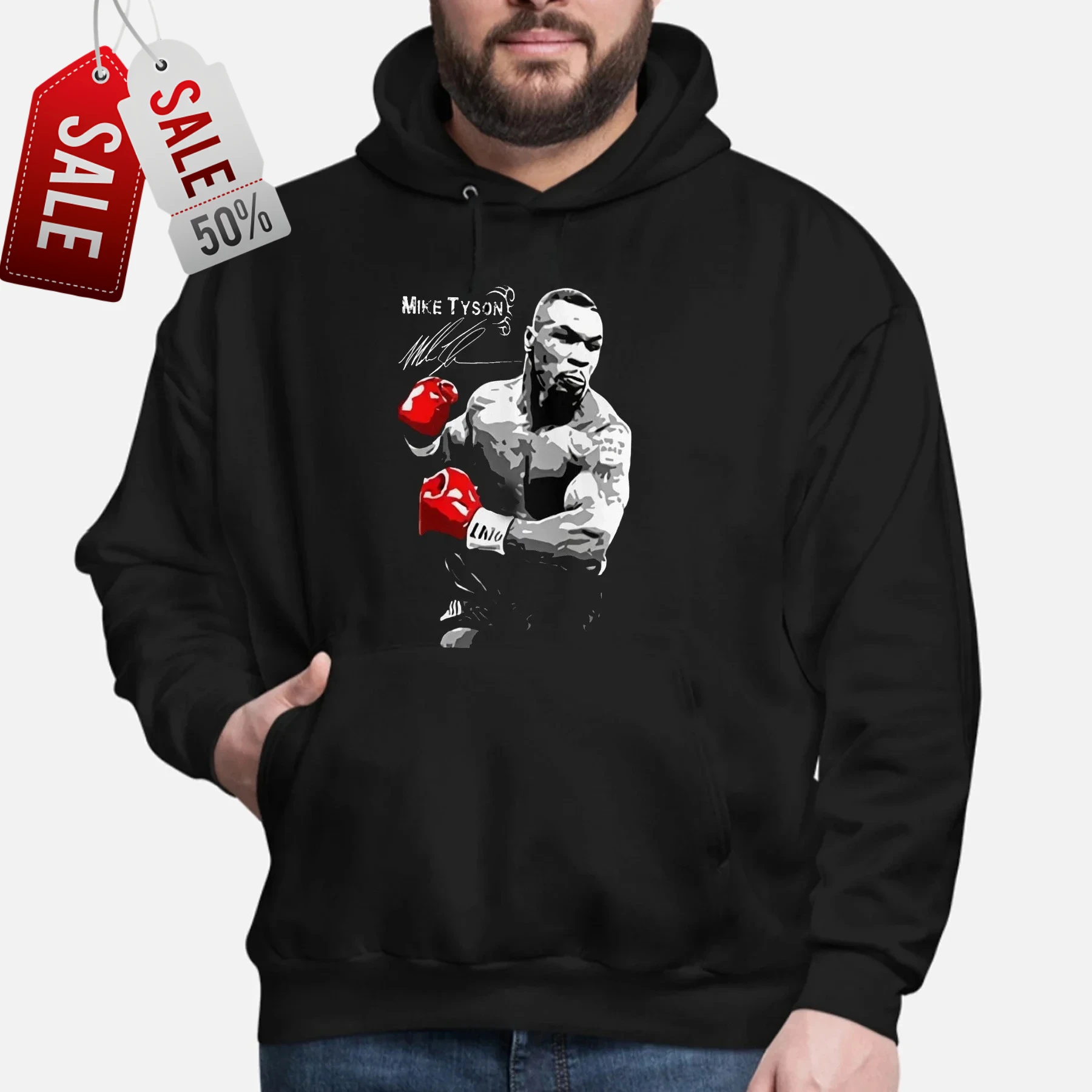 Retro Boxing Legend Mike Tyson Pullover Hoodie New 100% Cotton Comfortable Casual Mens Sweatshirt Fashion Boxing Fans Streetwear 
Retro Boxing Legend Mike Tyson Pullover Hoodie New 100% Cotton Comfortable Casual Mens Sweatshirt Fashion Boxing Fans Streetwear