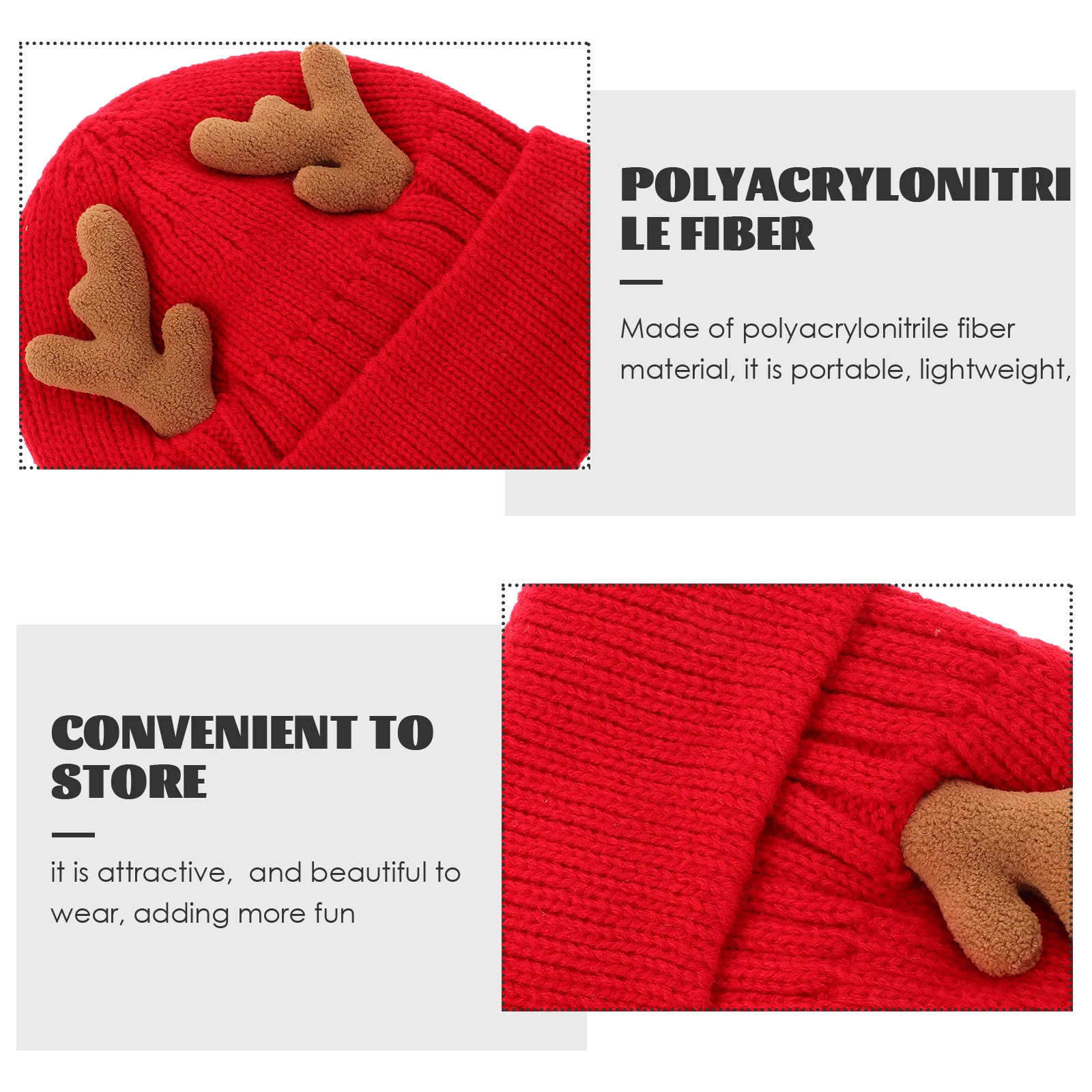 1Pcs Christmas Antlers Warm Hat Knitted Hedging Winter Cap Soft Lining Lightweight Fashionable Woolen Cap Outdoor Indoor
1Pcs Christmas Antlers Warm Hat Knitted Hedging Winter Cap Soft Lining Lightweight Fashionable Woolen Cap Outdoor Indoor