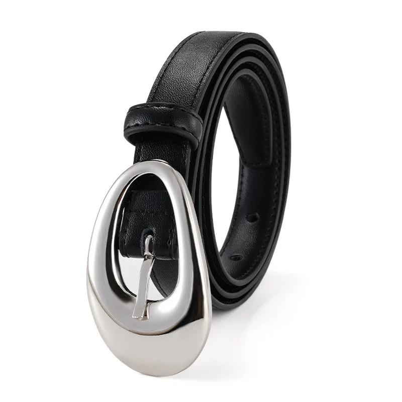 New women's belt double-sided cowhide fashion versatile pin buckle jeans with genuine leather belt women
New women's belt double-sided cowhide fashion versatile pin buckle jeans with genuine leather belt women