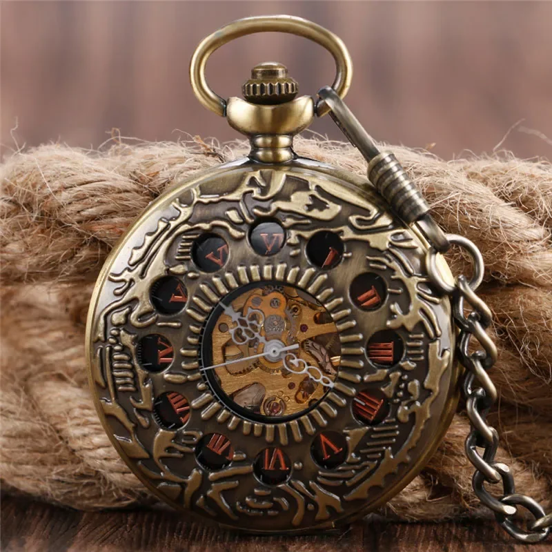 Antique Men Women Handwinding Mechanical Pocket Watch Half Hunter Skeleton Clock Roman Numeral Pendant Chain Collectable
Antique Men Women Handwinding Mechanical Pocket Watch Half Hunter Skeleton Clock Roman Numeral Pendant Chain Collectable