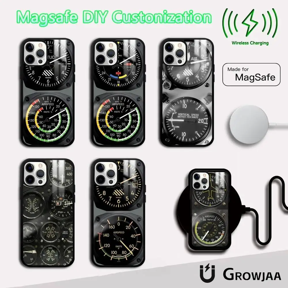 Aircraft Instrument Panel Phone Case For IPhone 17 16 15 14 13 12 11 Pro Max Plus Mini Magsafe Mirror Wireless Magnetic Funda
Aircraft Instrument Panel Phone Case For IPhone 17 16 15 14 13 12 11 Pro Max Plus Mini Magsafe Mirror Wireless Magnetic Funda