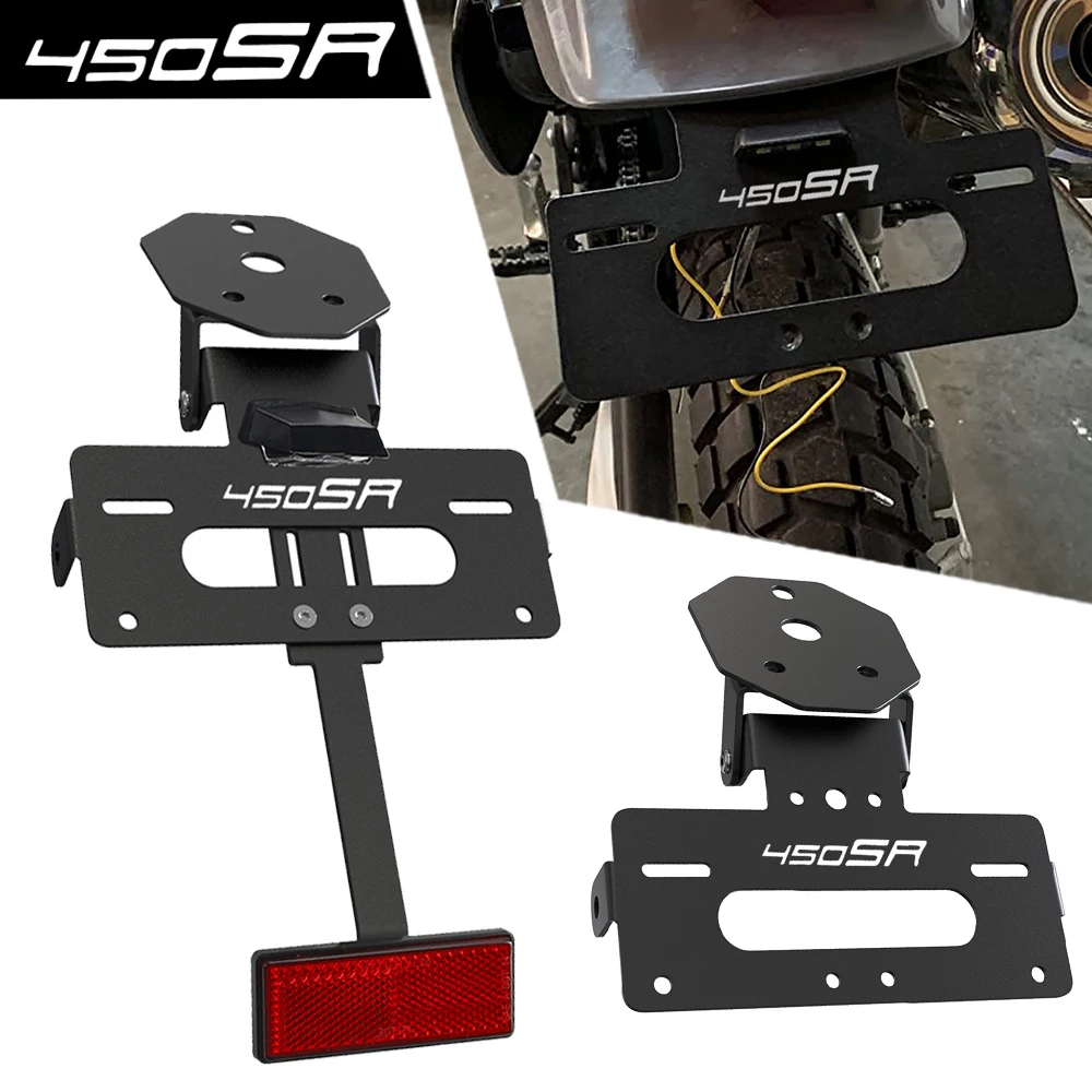 License Plate Holder Bracket For CFMOTO 450SR 450SS 450NK 450 SR SS NK 2022 2023 2024 2025 Rear Tail Tidy Fender Eliminator Kit
License Plate Holder Bracket For CFMOTO 450SR 450SS 450NK 450 SR SS NK 2022 2023 2024 2025 Rear Tail Tidy Fender Eliminator Kit