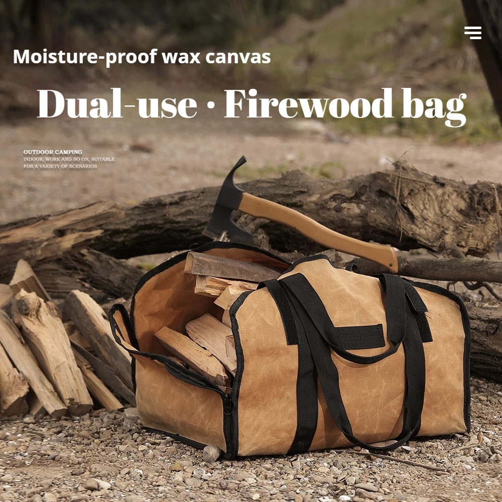 Large Capacity Firewood Storage Bag Waterproof Scratch-resistant Wood Log Carrier Outdoor Camping Firewood Holder Wood Carry Bag
Large Capacity Firewood Storage Bag Waterproof Scratch-resistant Wood Log Carrier Outdoor Camping Firewood Holder Wood Carry Bag