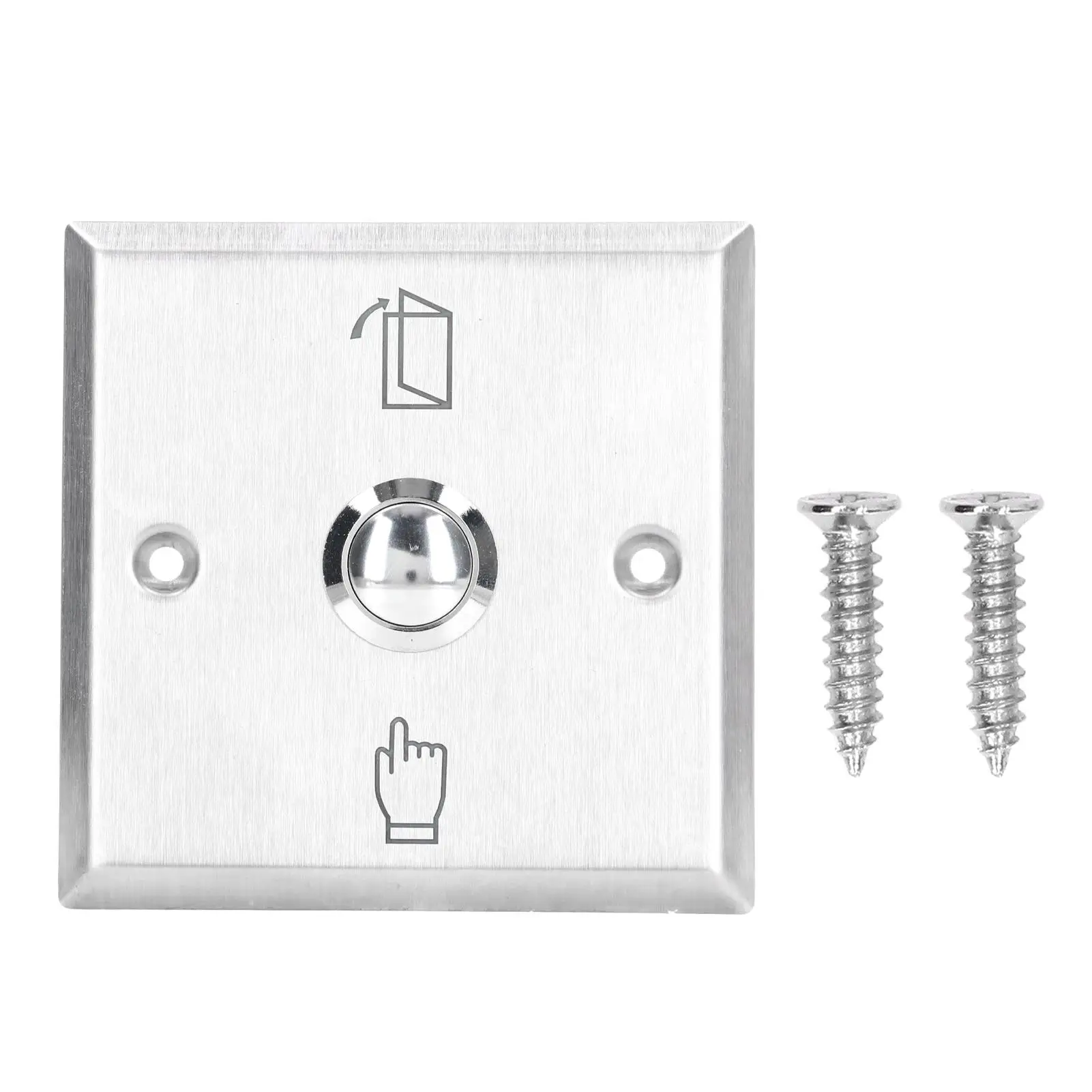 Stainless Steel Exit Button Switch for door Access Control System - Durable Release Switch
Stainless Steel Exit Button Switch for door Access Control System - Durable Release Switch
