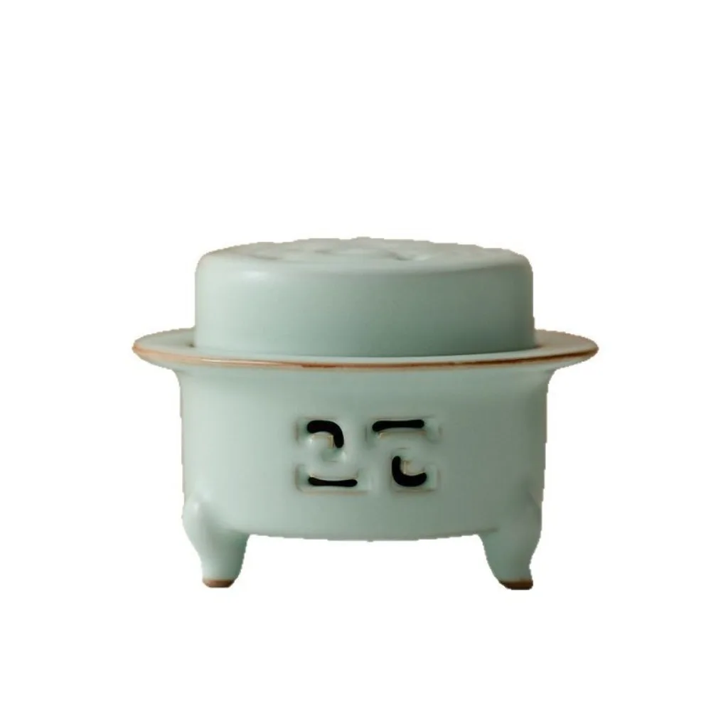 Craft Ceramics Incense Burner Creative with Lid Aromatherapy Holder Retro Incense Censer Patio
Craft Ceramics Incense Burner Creative with Lid Aromatherapy Holder Retro Incense Censer Patio
