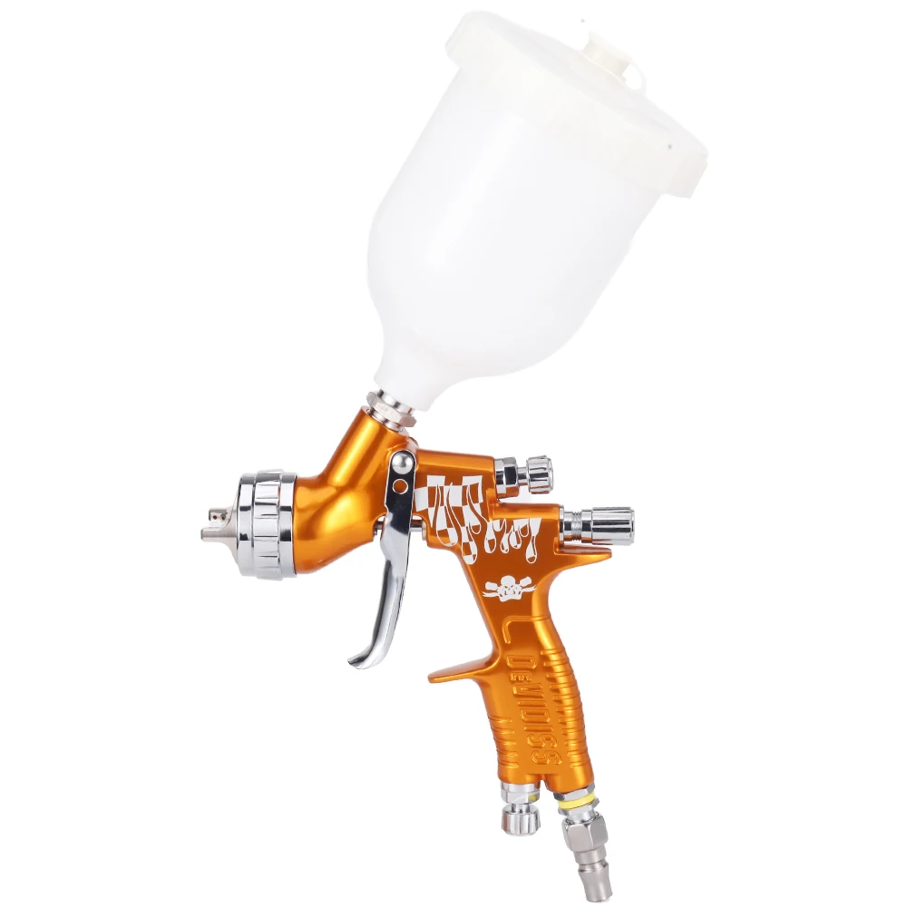 Распылительный пистолет DEVIDISS GTI Pro TE20 Lite HVLP — гравитационная подача 1,3 мм, емкость 600 мл, дизайн черного черепа, подходит для покраски автомобиля
Распылительный пистолет DEVIDISS GTI Pro TE20 Lite HVLP — гравитационная подача 1,3 мм, емкость 600 мл, дизайн черного черепа, подходит для покраски автомобиля