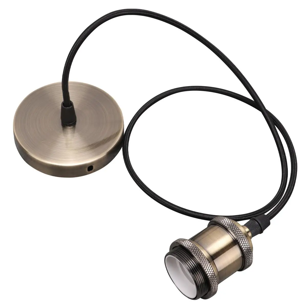 Vintage E27 Lamp Bases Retro Lamp Holder Accessories Light Holder Practical Light Base for Home Living Room (Green Bronze)
Vintage E27 Lamp Bases Retro Lamp Holder Accessories Light Holder Practical Light Base for Home Living Room (Green Bronze)