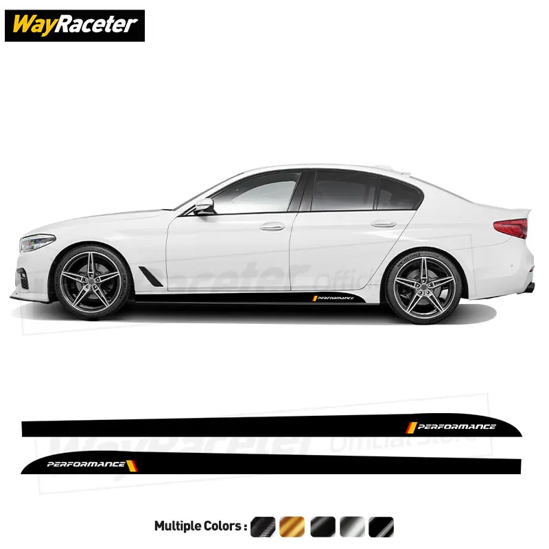 2 Pcs M Performance Decal Carbon Fiber Vinyl Door Side Stripe Skirt Sticker For BMW 5 Series G30 G31 520i 530i 540i 520d 530e
2 Pcs M Performance Decal Carbon Fiber Vinyl Door Side Stripe Skirt Sticker For BMW 5 Series G30 G31 520i 530i 540i 520d 530e