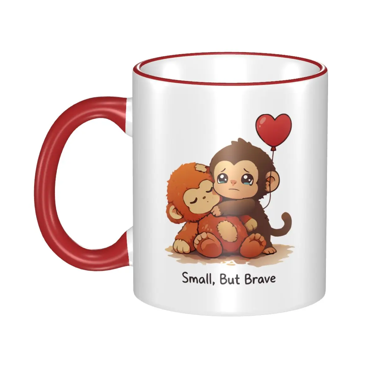 Punch Monkey Small But Brave Gift Mug for Friends Cute Tea Cup Present for Office
Punch Monkey Small But Brave Gift Mug for Friends Cute Tea Cup Present for Office
