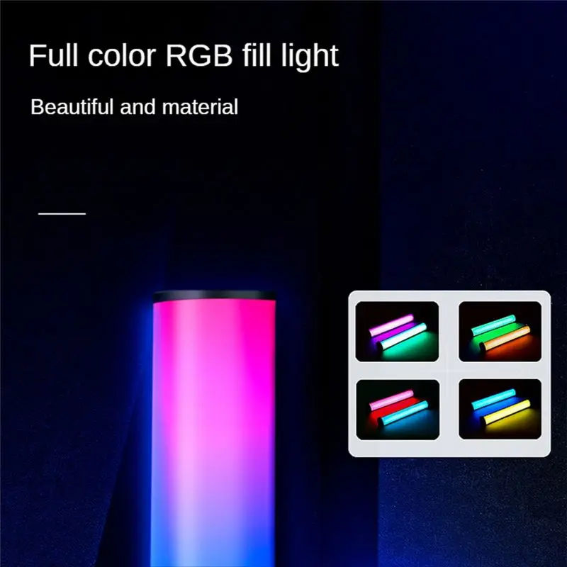 【EXCLUSIVE!】200 RGB LED Soft Light Tube Light Handheld Photography Stick Portable Video Fill Handheld Handheld LED Light Stick
【EXCLUSIVE!】200 RGB LED Soft Light Tube Light Handheld Photography Stick Portable Video Fill Handheld Handheld LED Light Stick