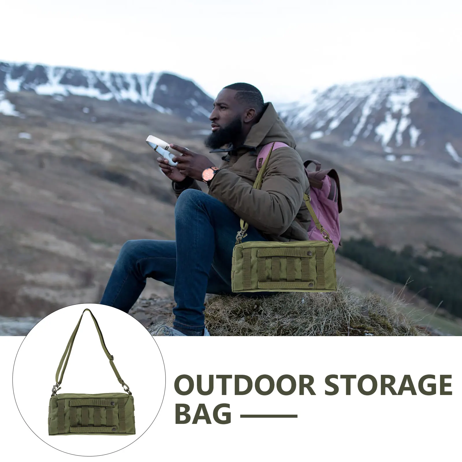 Outdoor Tactical Bag for Men Camping Travel Hiking Rock Climbing Nylon Large Capacity Storage Backpack Multi-Function Tools
Outdoor Tactical Bag for Men Camping Travel Hiking Rock Climbing Nylon Large Capacity Storage Backpack Multi-Function Tools